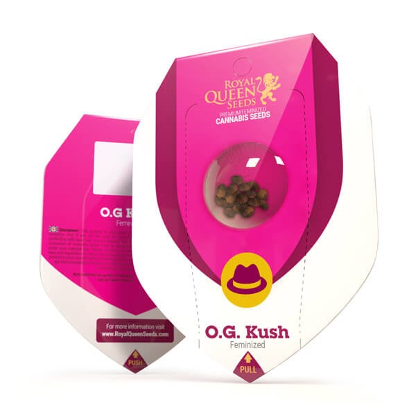 O.G. Kush Strain Marijuana Seeds - Royal Queen Seeds USA