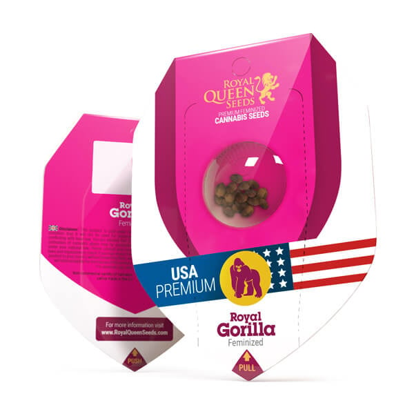 Royal Gorilla Glue Strain 🦍 Cannabis Seeds - Royal Queen Seeds USA