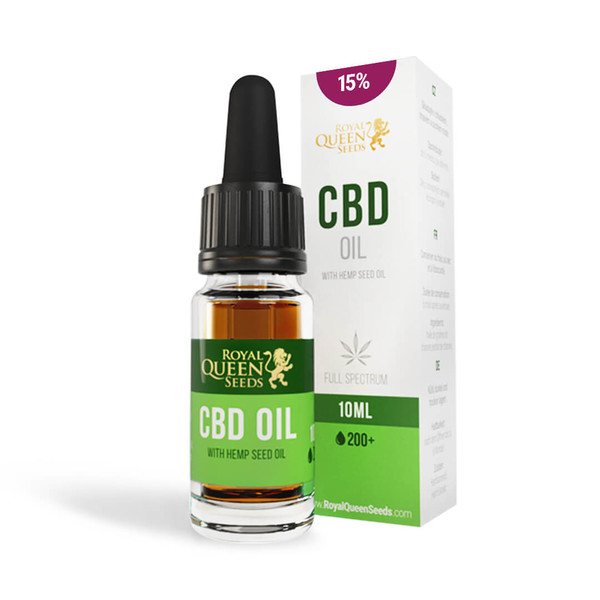 CBD Hemp Seed Oil 15 Royal Queen Seeds