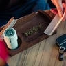 RQS Walnut Rolling Tray