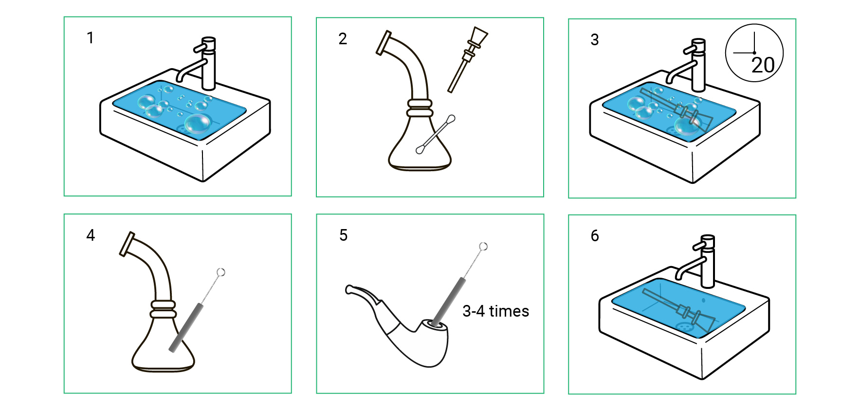 Cómo limpiar distintos tipos de bongs y pipas - RQS Blog