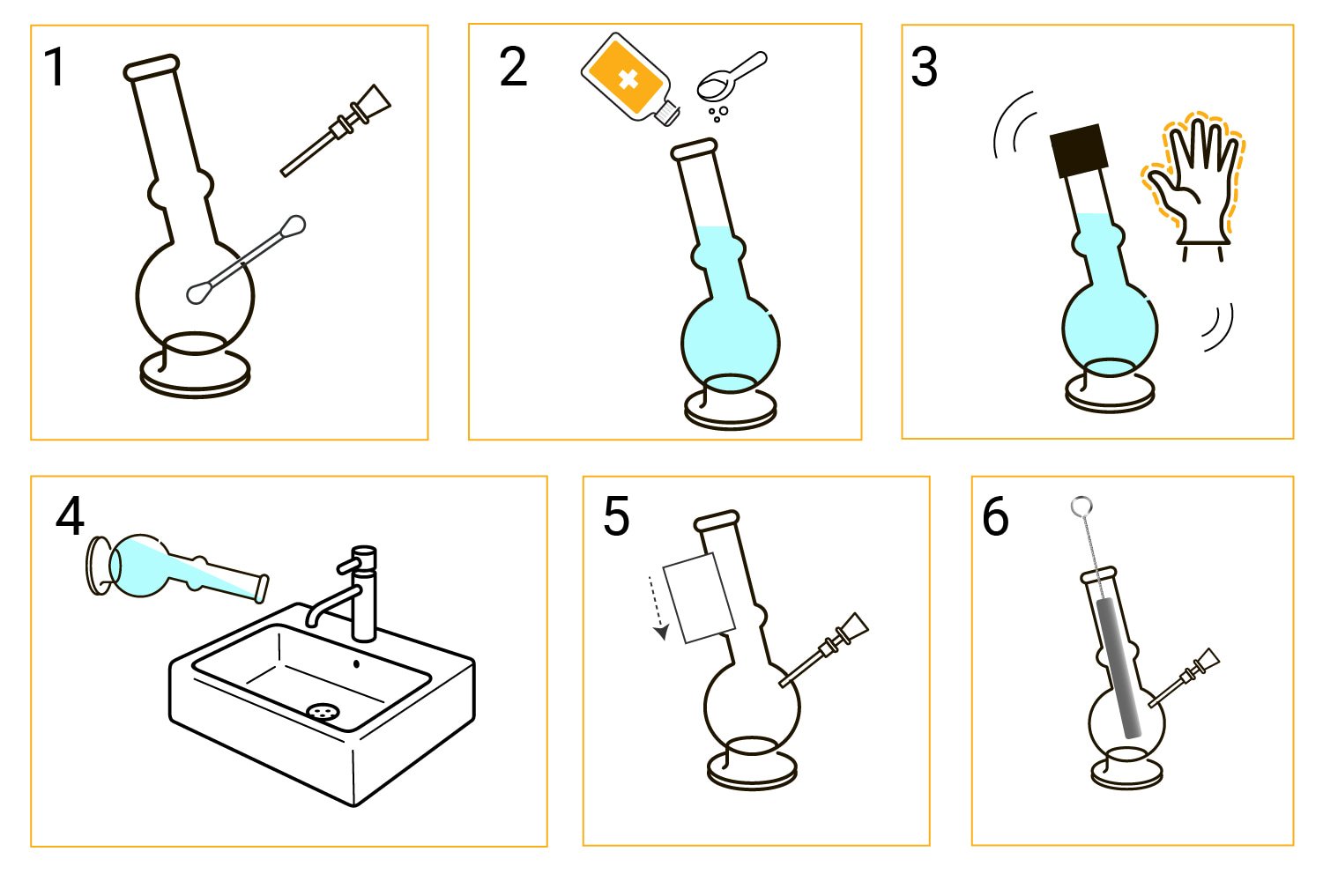 How to Clean a Bong, Bowl or Bubbler