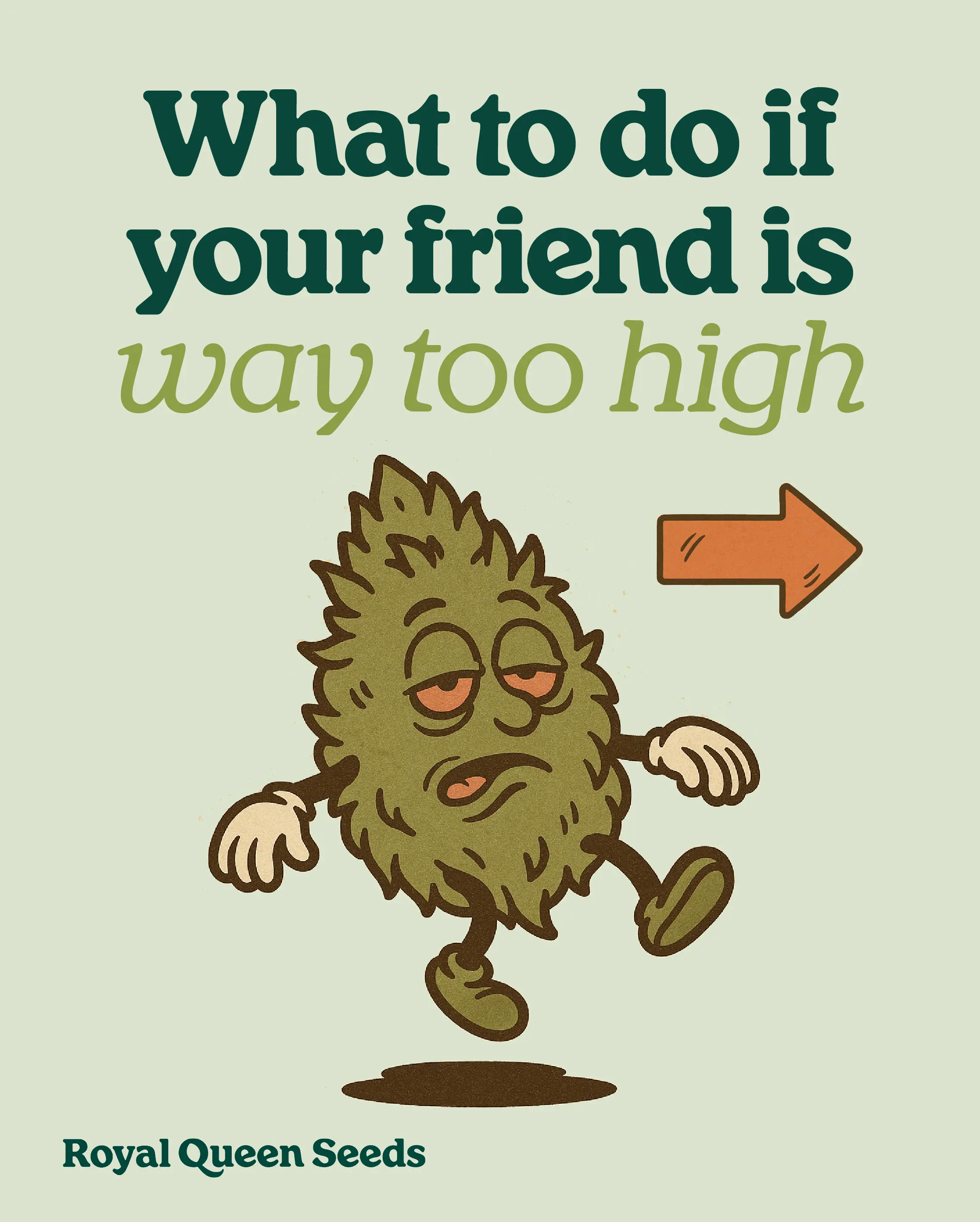 too high on edibles