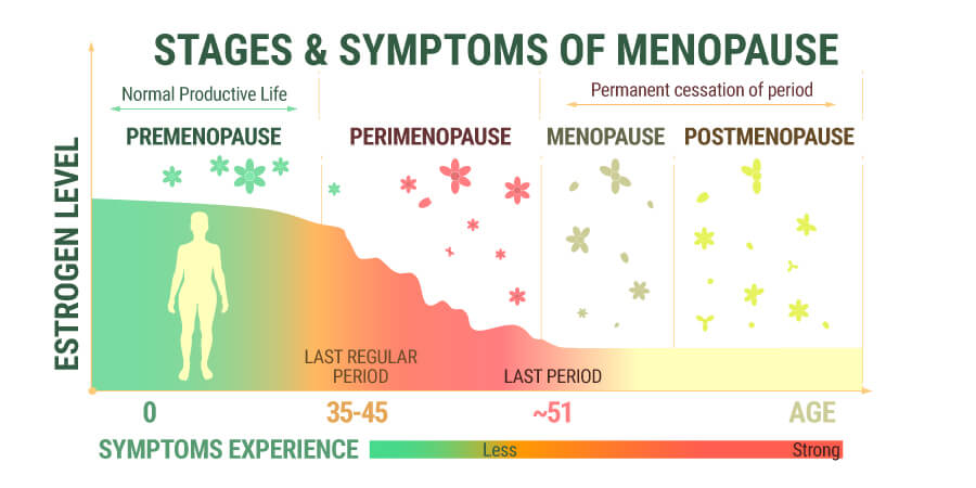 Perimenopausia síntomas