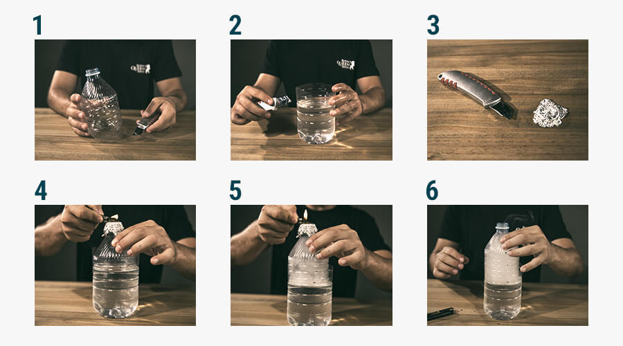 Instructions how to make a gravity bong