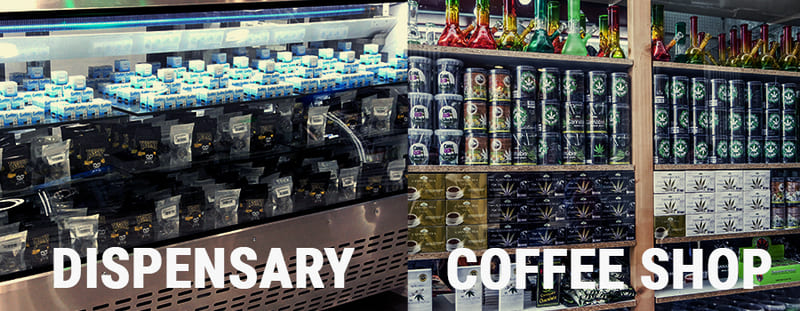 Dispensary vs. Coffee shop 