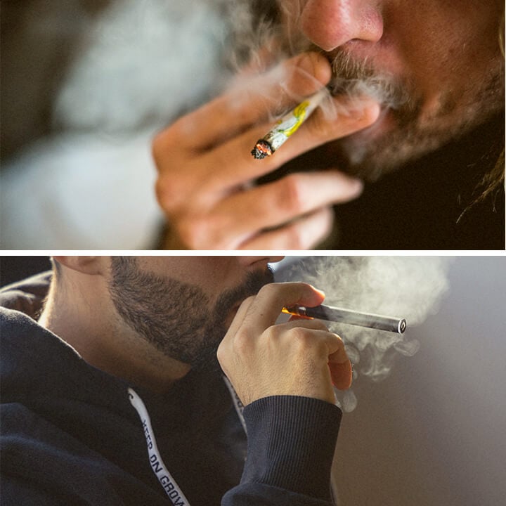 Smoke vs vape Smoke vs vape