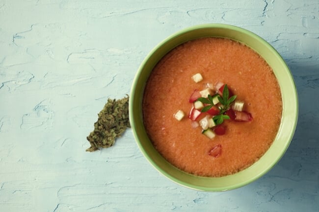 How To Make Delicious Cannabis-Infused Gazpacho