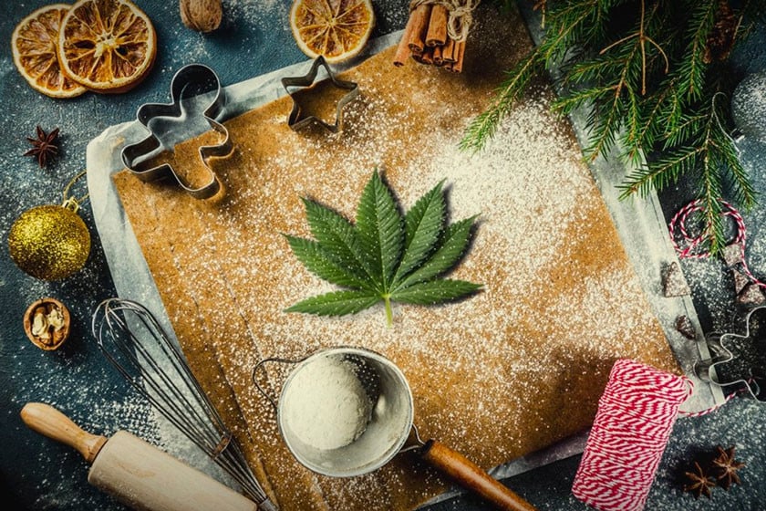 A Dank Recipe For Weed-Infused Gingerbread Cookies