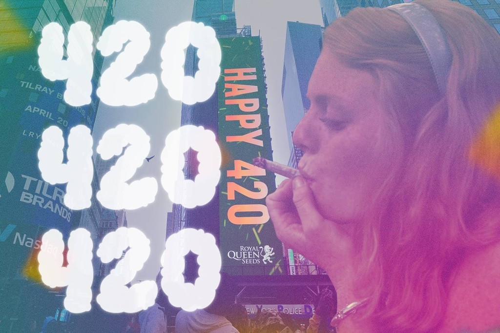 RQS 420 Times Square Celebration