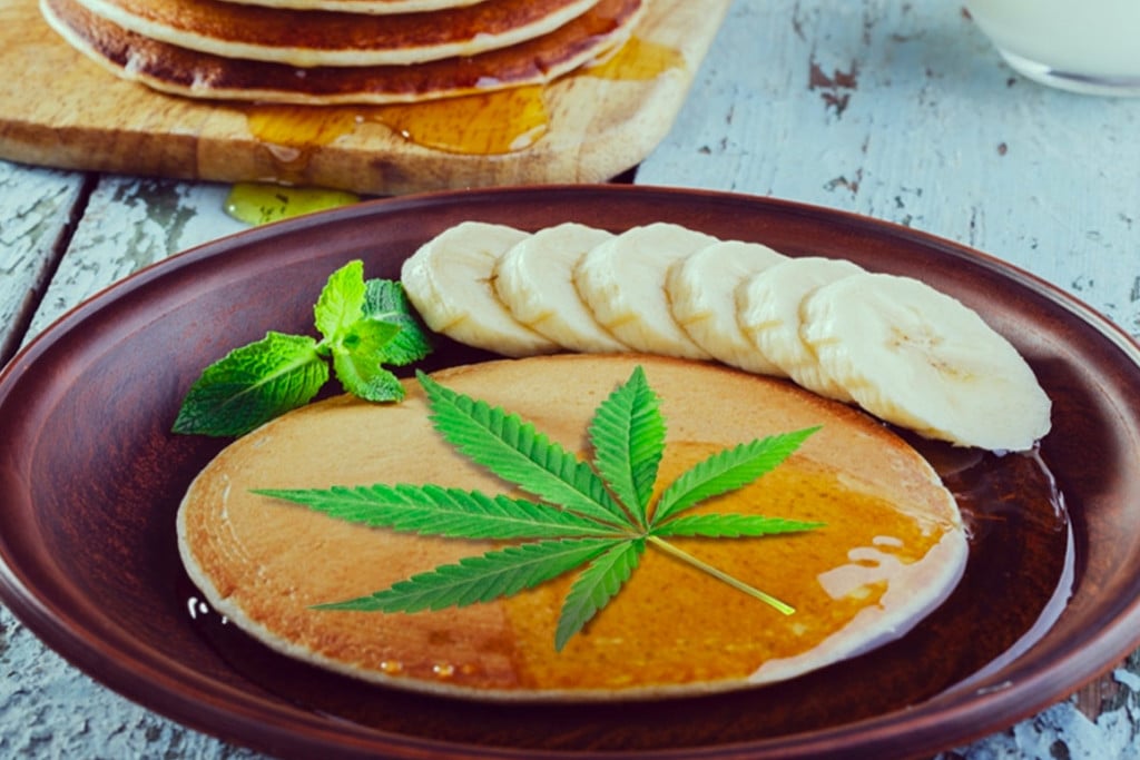 Cannabis Banana Pancakes
