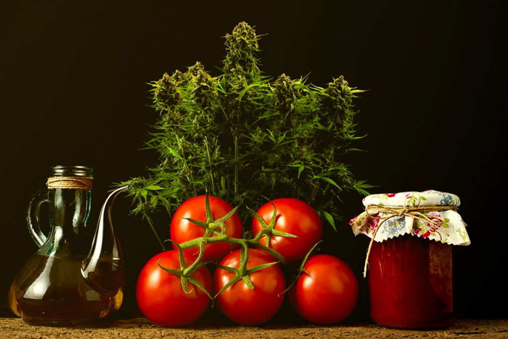 CBD Oil Tomato Vinaigrette