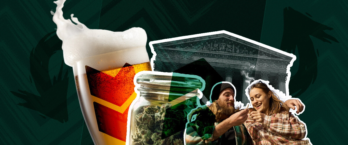 Cannabis Legalization's Impact on the Alcohol Industry: Sales and Trends Explore cannabis legalization's impact on alcohol sales and consumption. Research shows reduced beer and alcohol sales in areas with legal cannabis. Is marijuana a threat to the alcohol industry?
