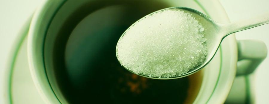 Cannabis Sugar With Tea