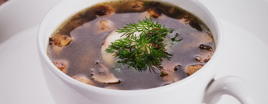 Mushroom Cannabis Soup