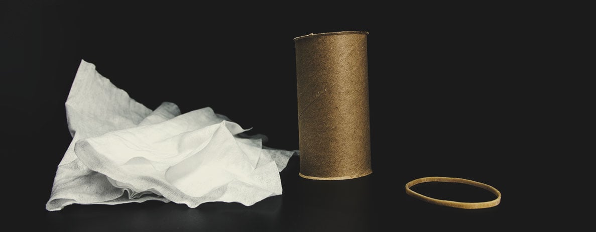 How to Make a Sploof With Dryer Sheets How to Make a Sploof With Dryer Sheets