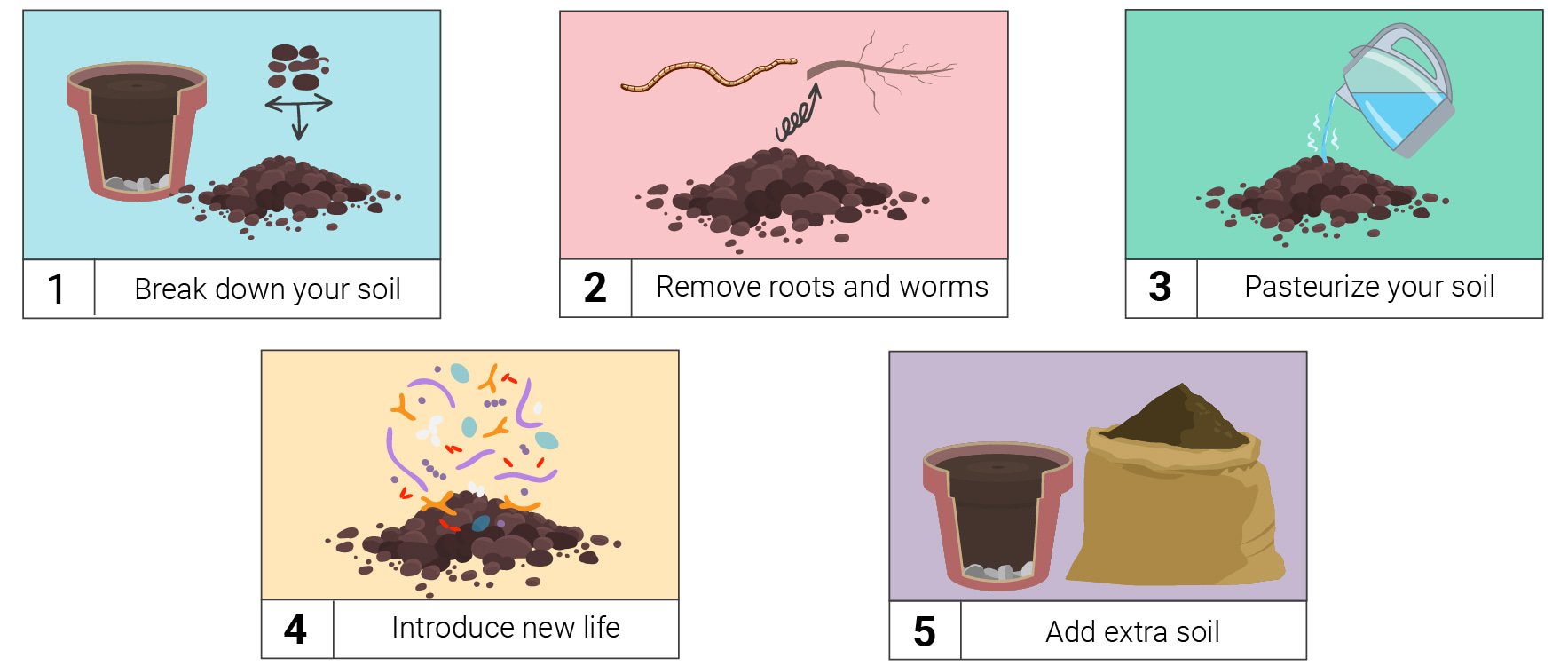 How To Save Money By Reusing Old Soil