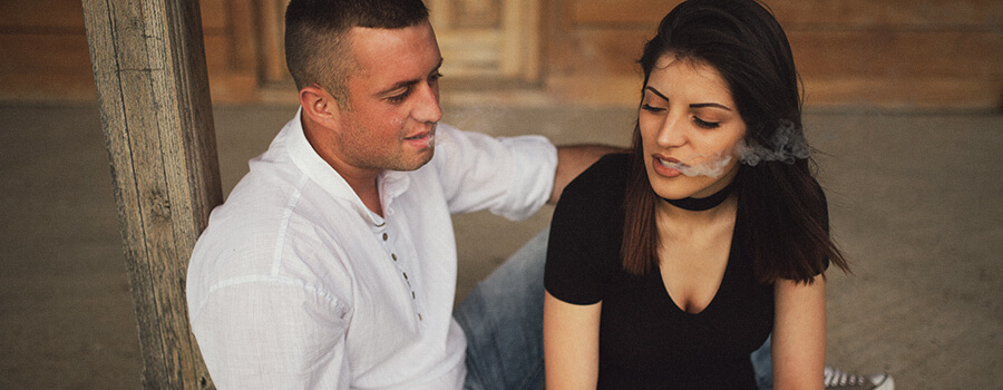 Couple Trying Cannabis For First Time