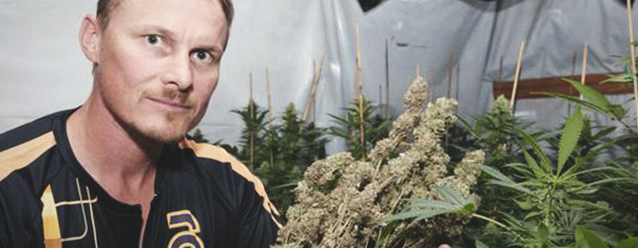 Ross Rebagliati Snowboarding with Cannabis