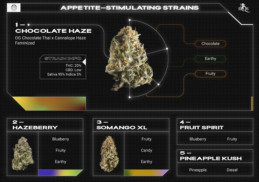 Top RQS Appetite-Stimulating Strains