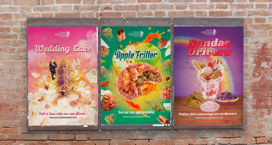 Wedding Cake, Apple Fritter and Sundae Driver Posters Wedding Cake, Apple Fritter and Sundae Driver Posters
