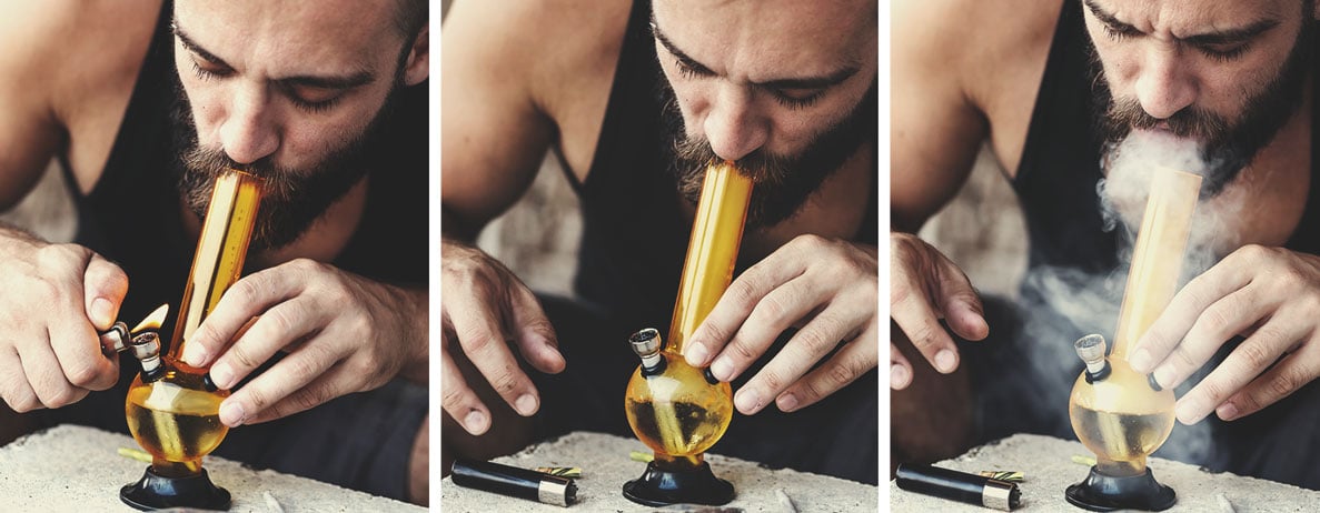 Hitting Your Bong, The Right Way Hitting Your Bong, The Right Way