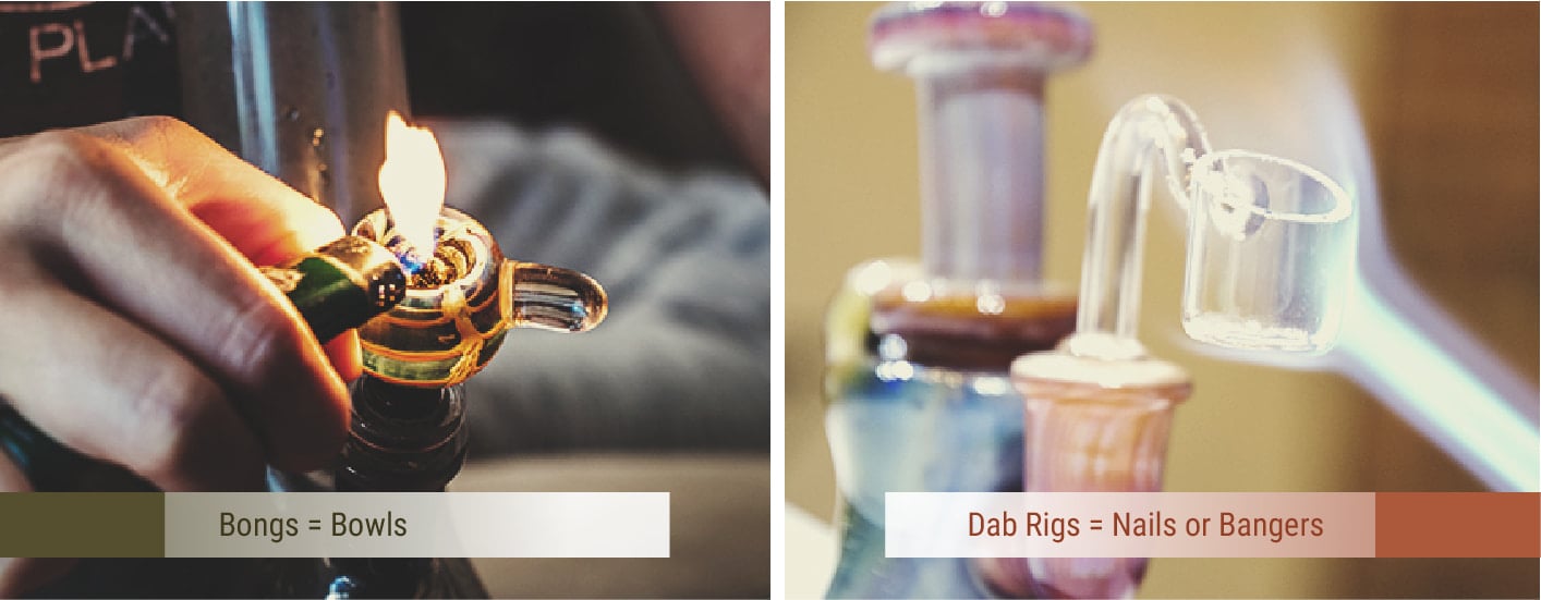 Dab Rigs Vs. Bongs - What's the difference?