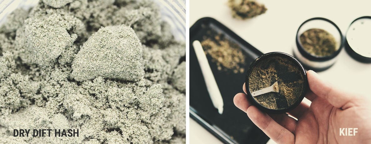 Dry Sift Hash vs Kief