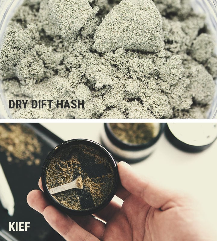 Dry Sift Hash vs Kief
