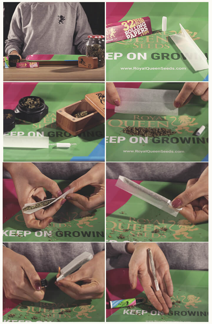 ROLL BACKWARDS FOR SLOWER-BURNING JOINTS ROLL BACKWARDS FOR SLOWER-BURNING JOINTS