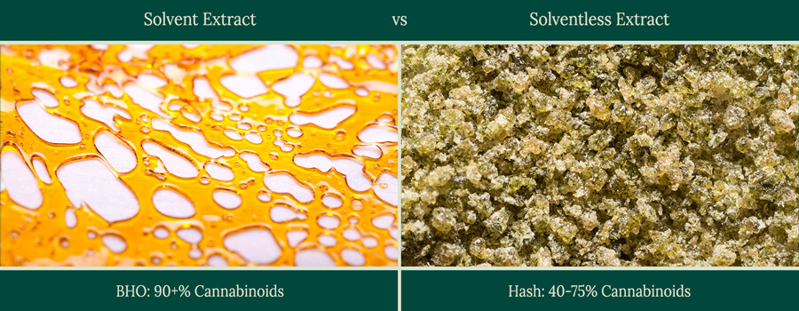 Solvent vs solventless 2